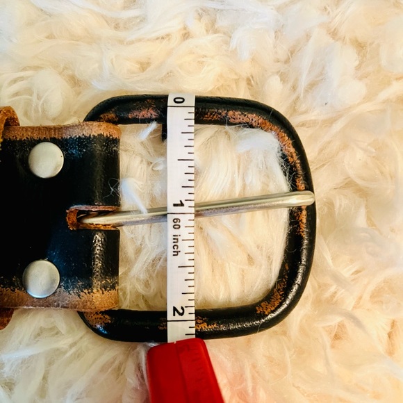 Black leather belt Size: S/P style #10624 NWOT - Picture 4 of 5